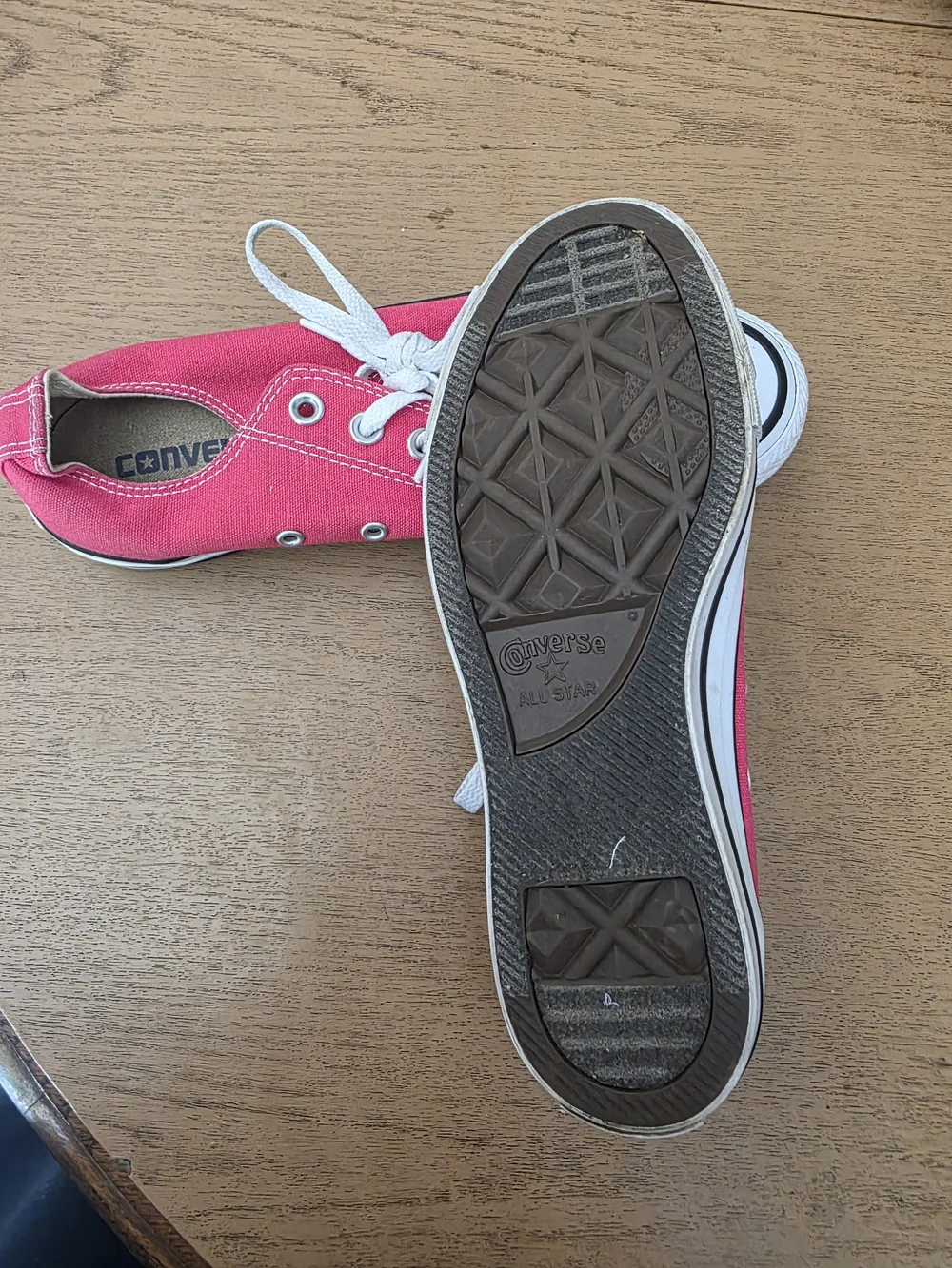 Converse Kids Low Top Canvas Sneakers - Pink